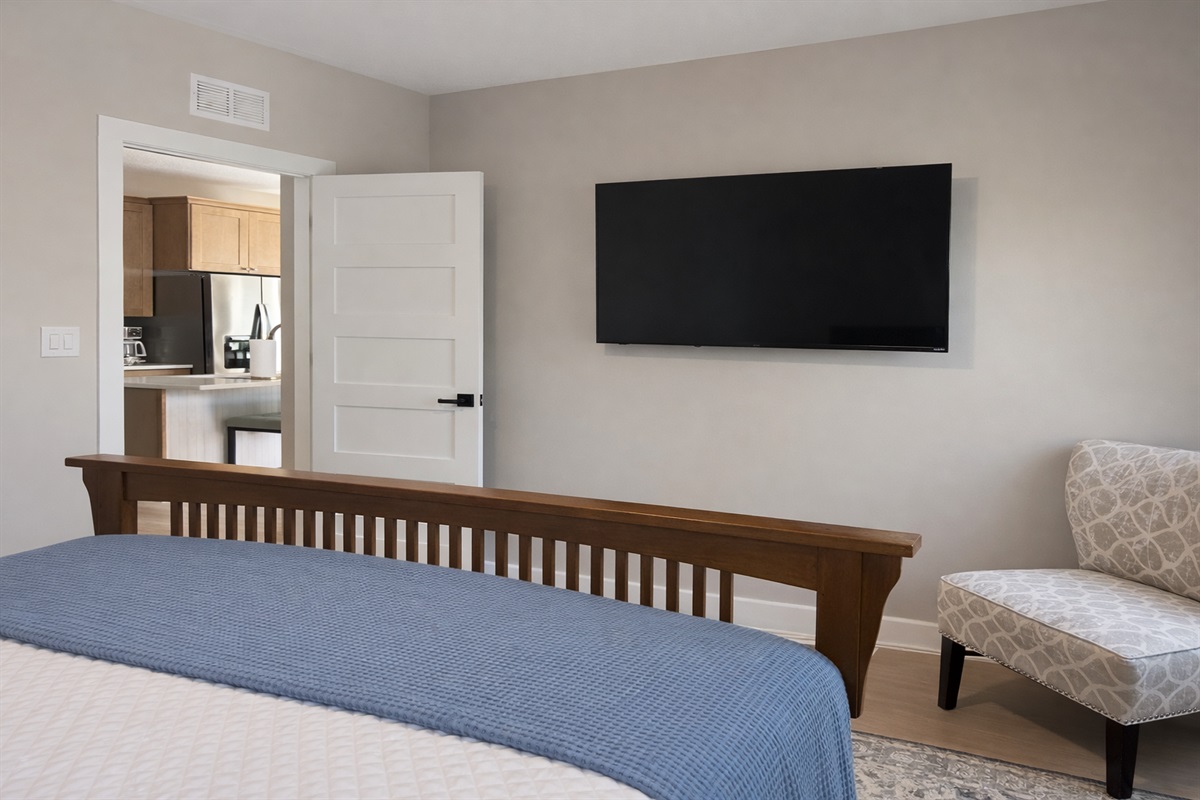 located at the north end of home