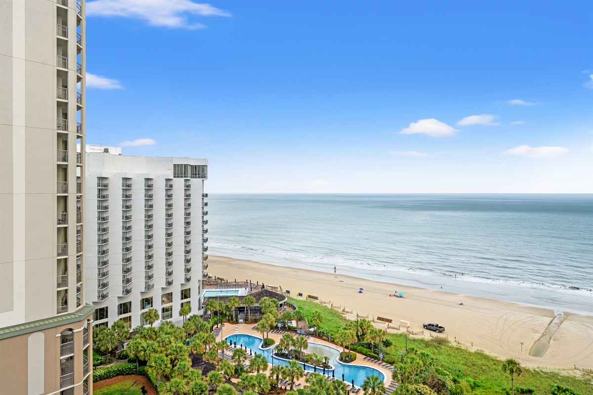 Your view from the balcony
