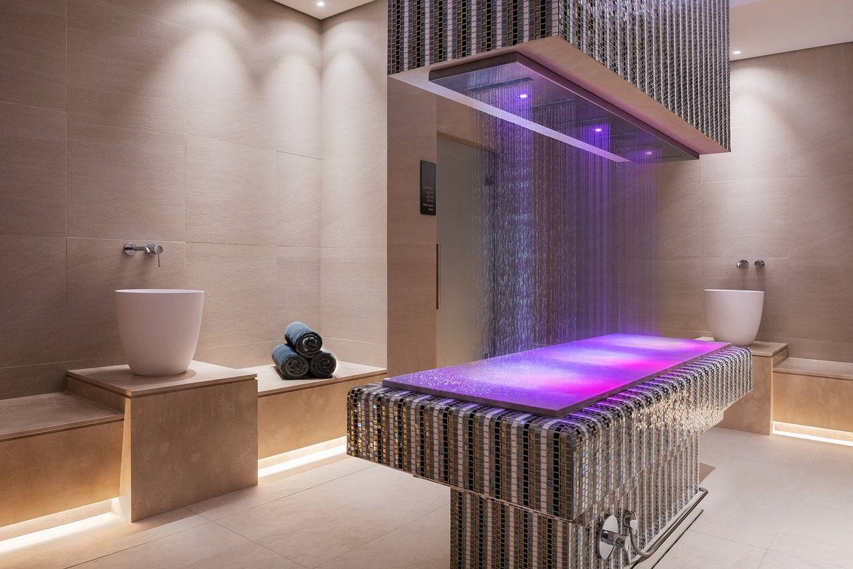 Spa with additional charges for wellness services