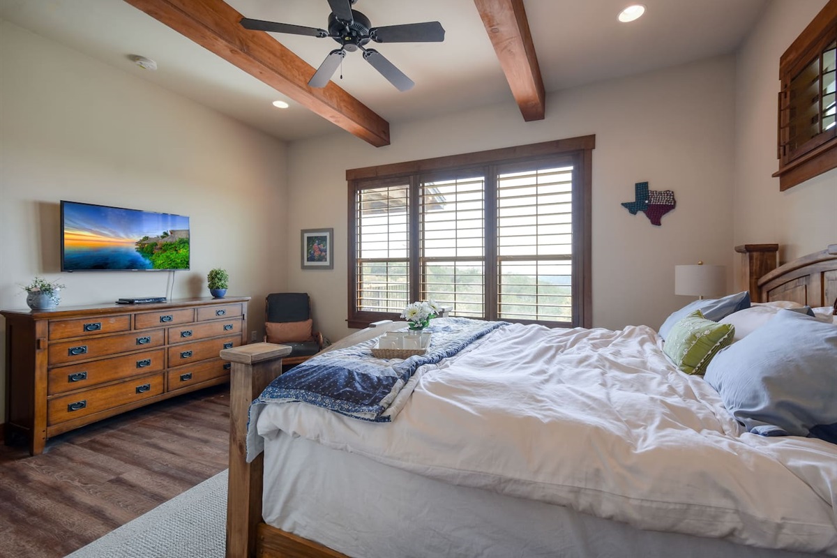 Lake View from Master Bedroom