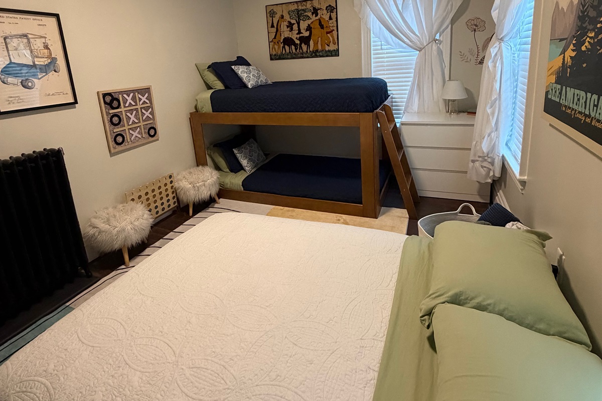 ideal for families with multiple sleeping options