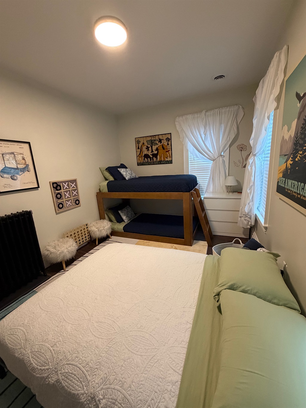 ideal for families with multiple sleeping options