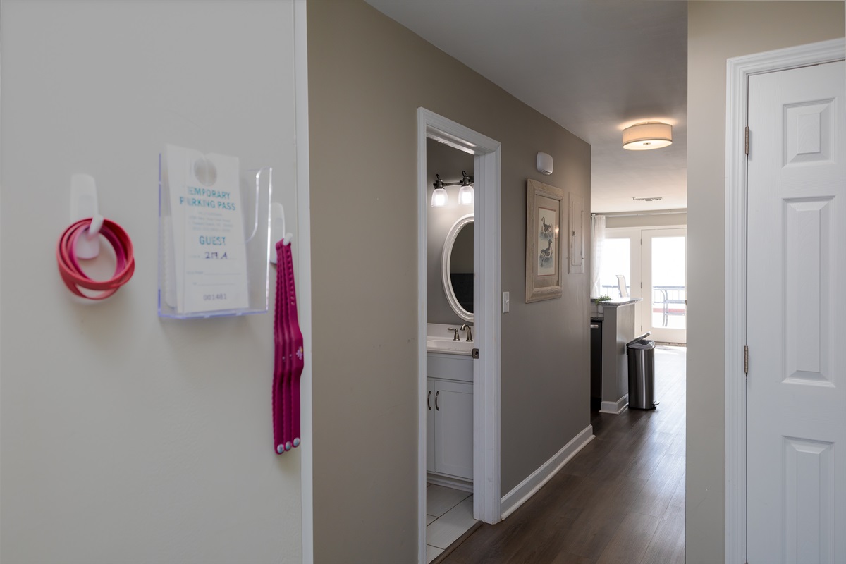 Entryway from front door