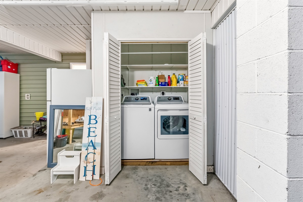 Full size - washer and dryer 