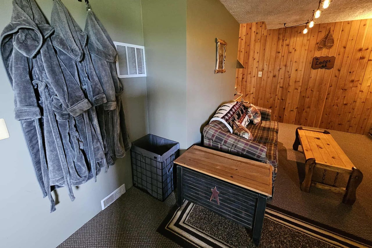 Robes in Entry Room 