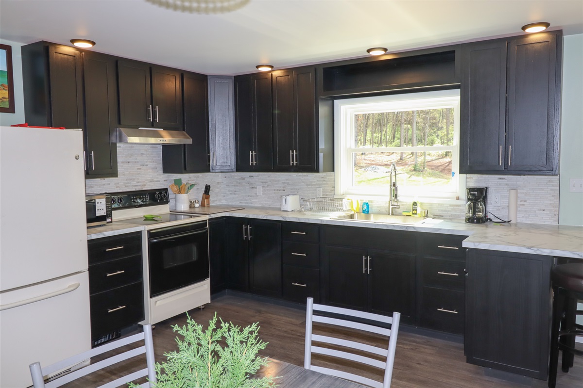 Everything you need for a comfortable stay whether short or extended.