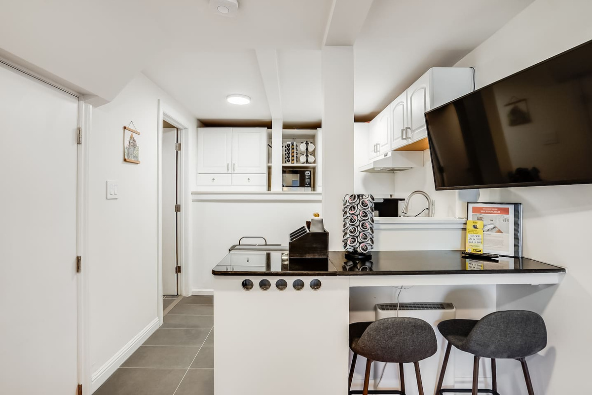 Remodeled eat-in kitchen 