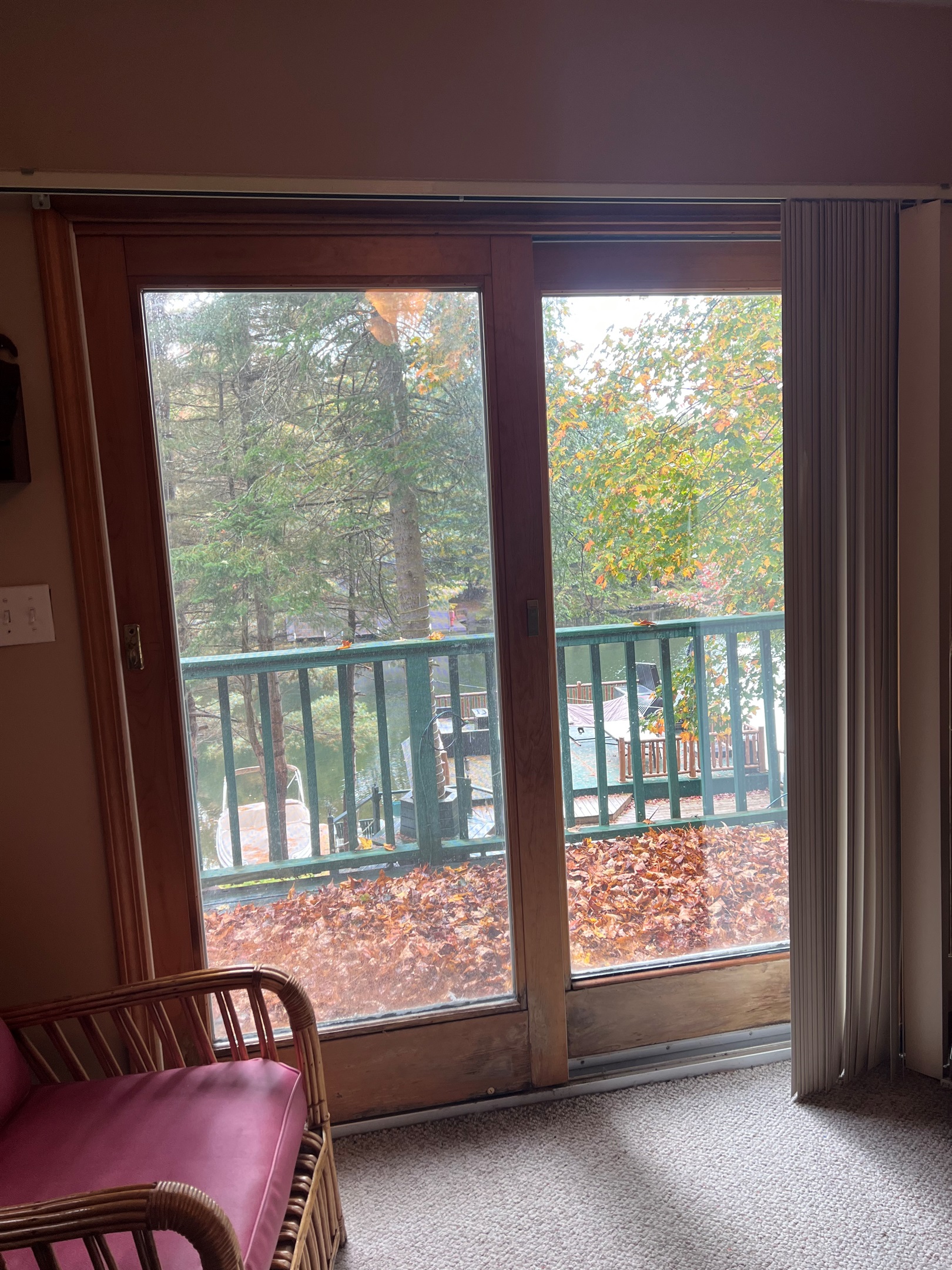 Private balcony