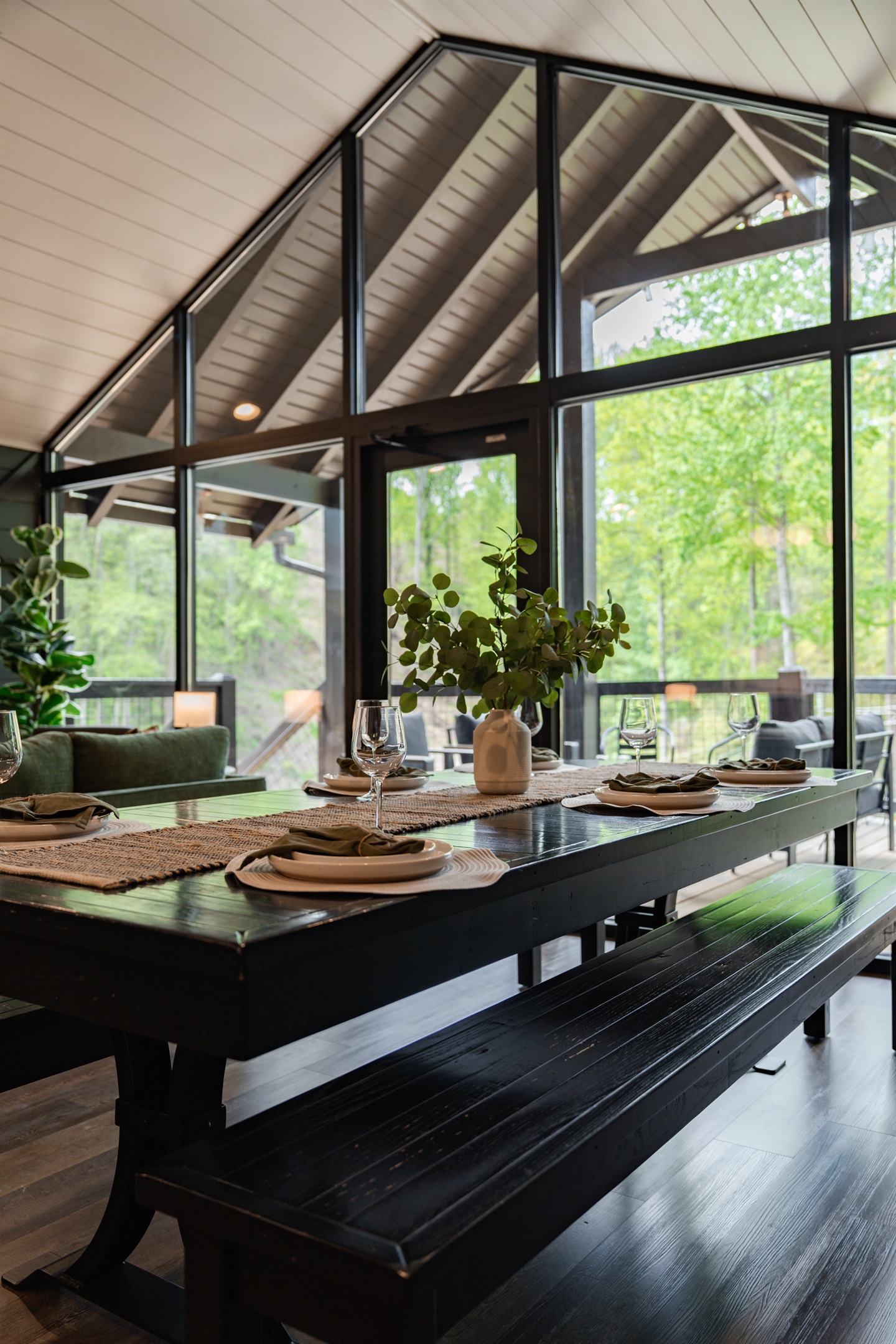Welcoming dining area.