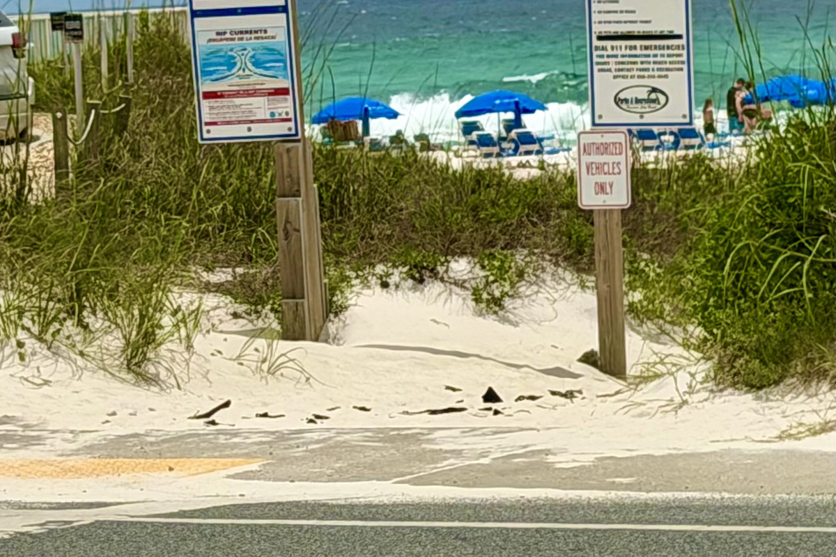 Beach access