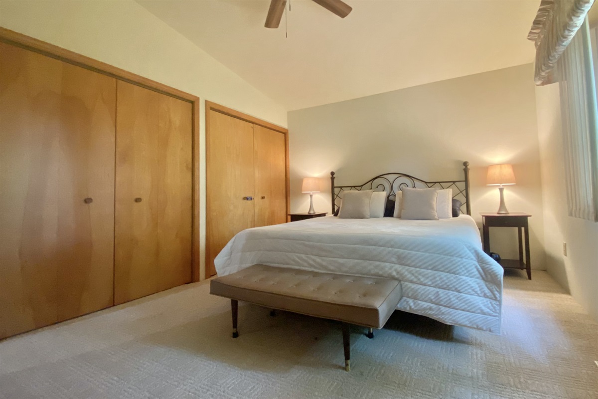 Master Bedroom with King Bed