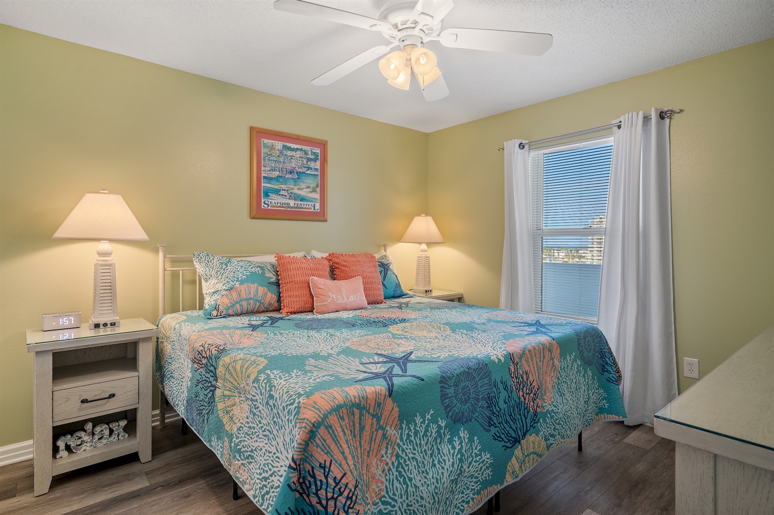 Unit 1006 kitchen and dining at Pelican Beach Resort Destin Florida