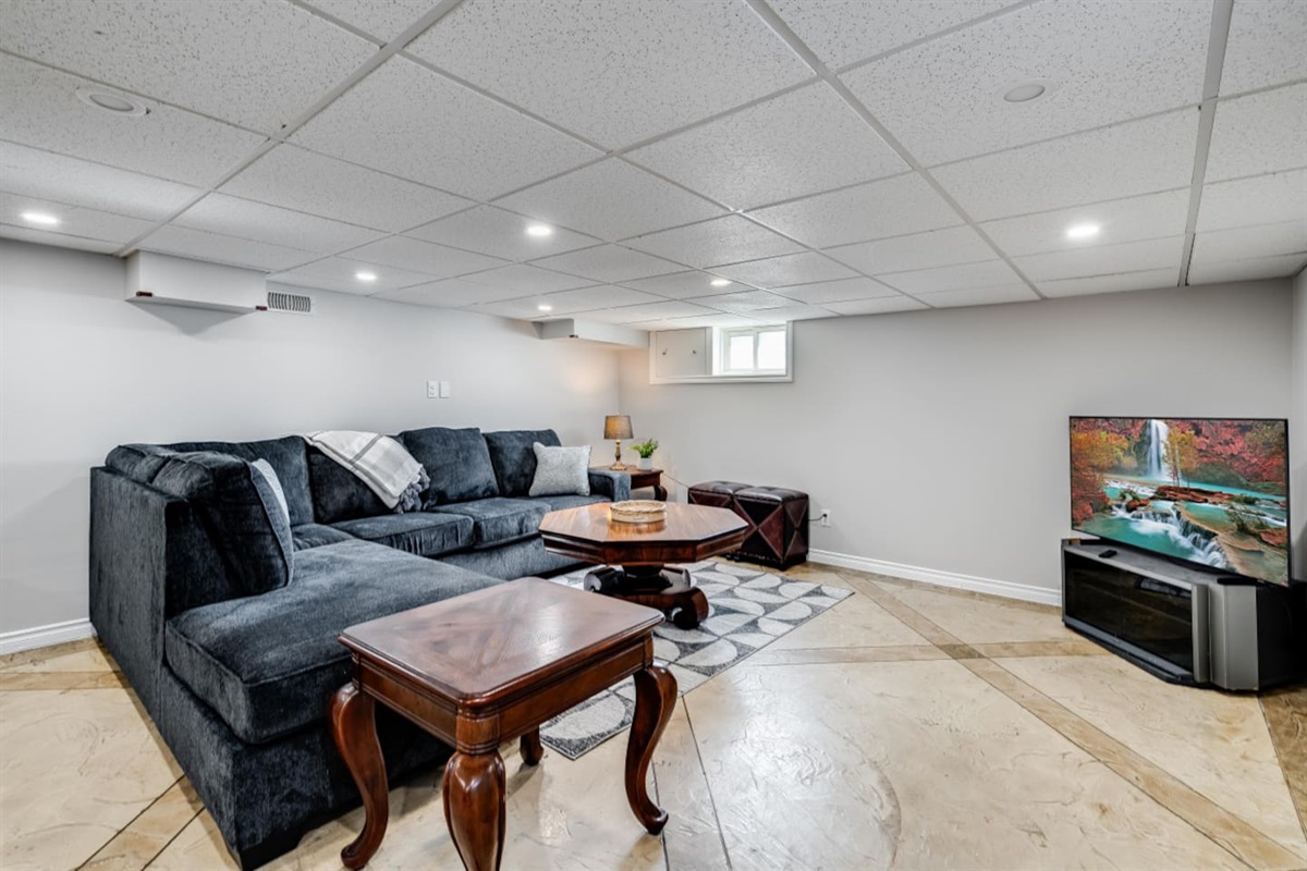 Lower Level Living Area