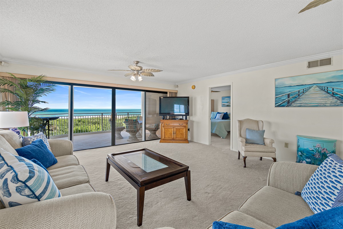 Smart TV if you can pull your eyes away from the view