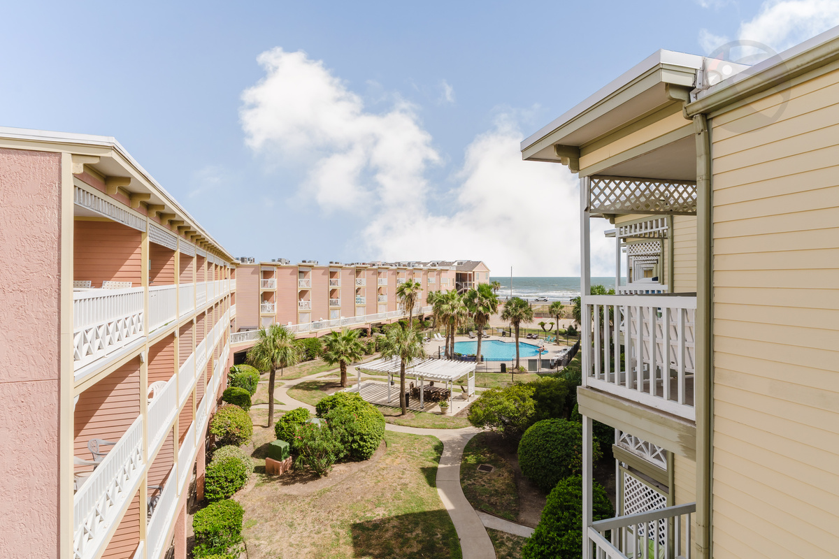 Another view from the balcony of your private condo