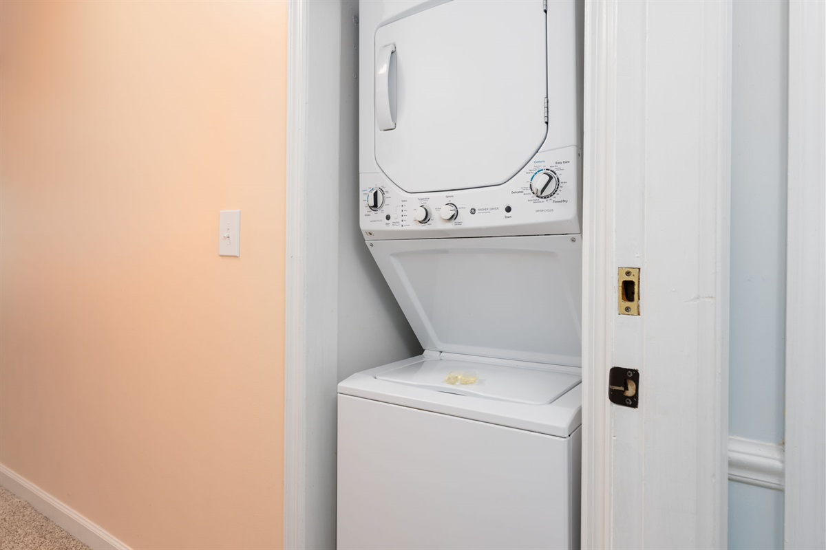 In-unit laundry