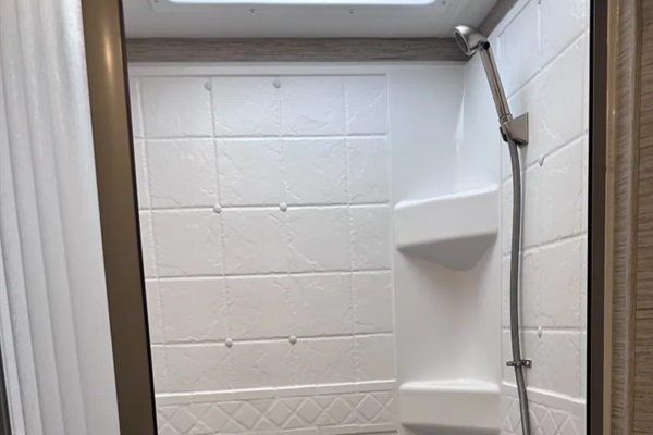 Inside of RV shower