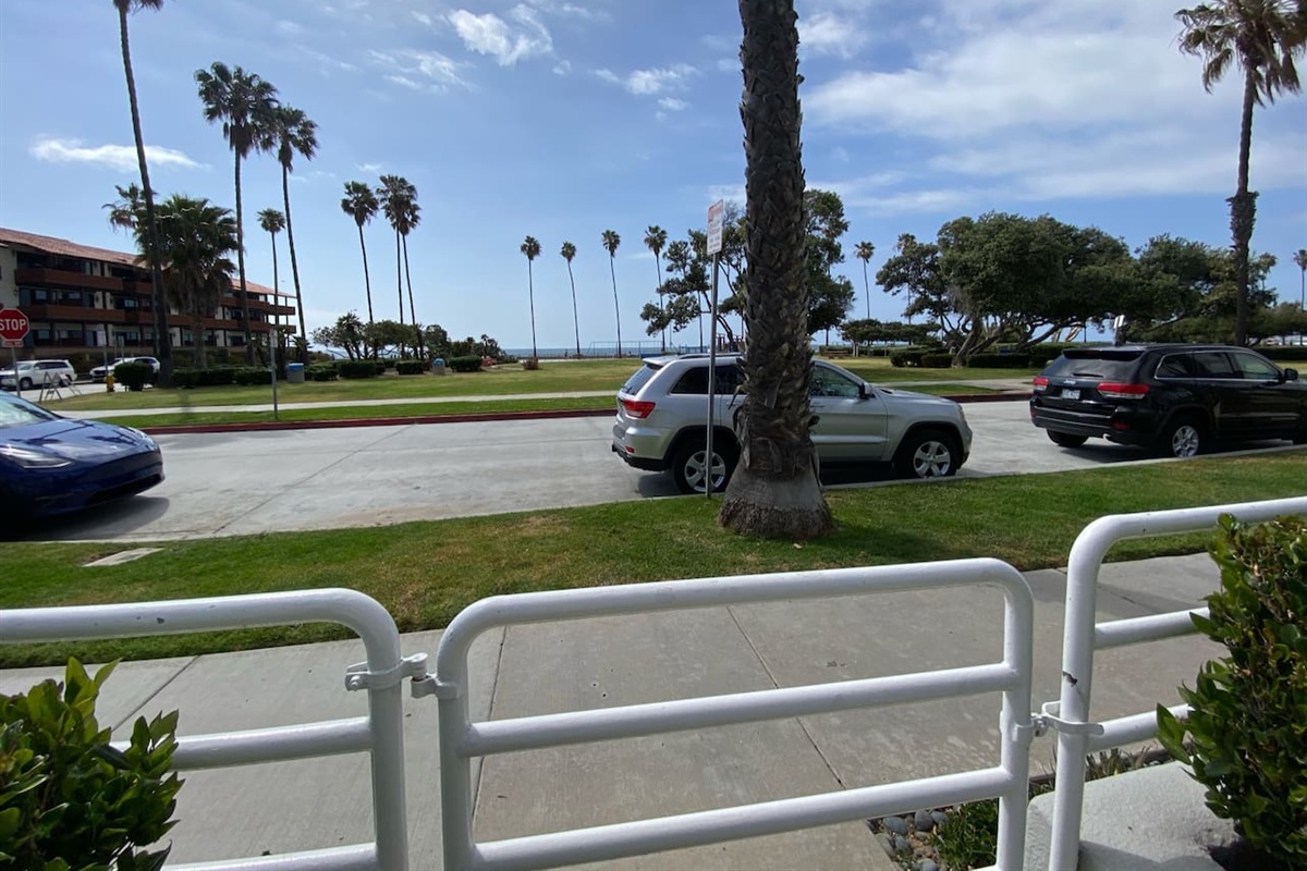 View From Patio area
Park across the street