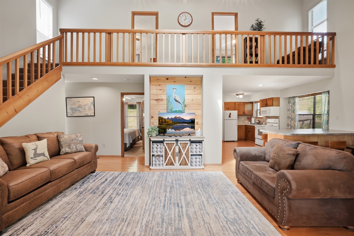 Great Room with Sleeper sofa