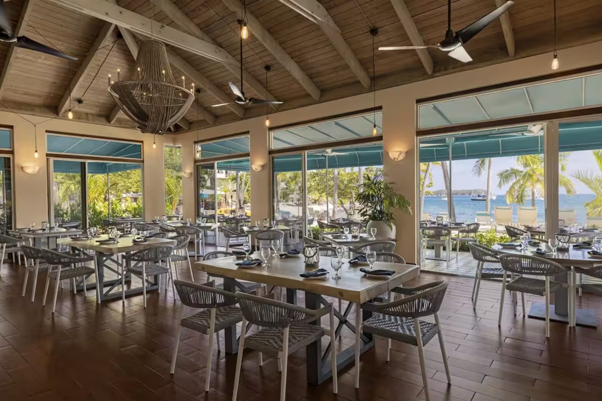 Open-air dinners at Caribbean Fish Market