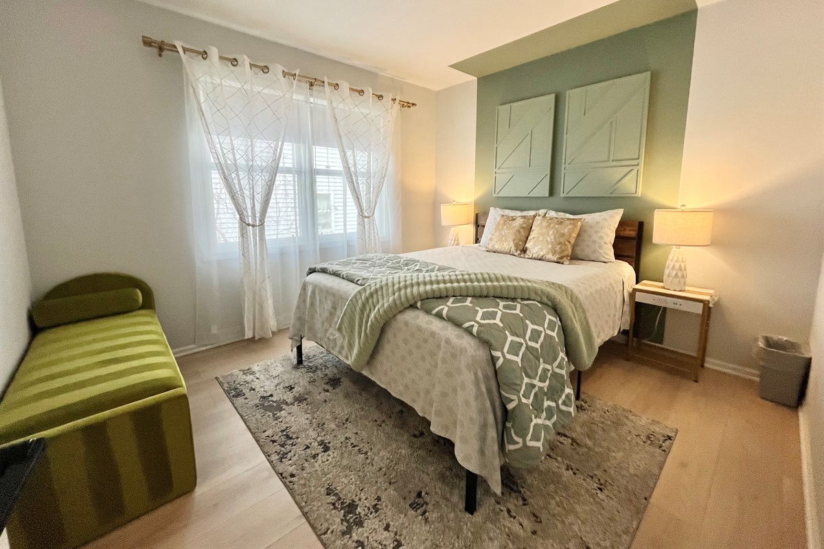 Beautiful bedroom 3 with Queen bed