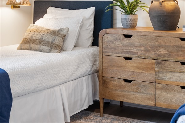 Twin Bedroom | 211C Oceanside Villas | Isle of Palms SC | IOP Escapes