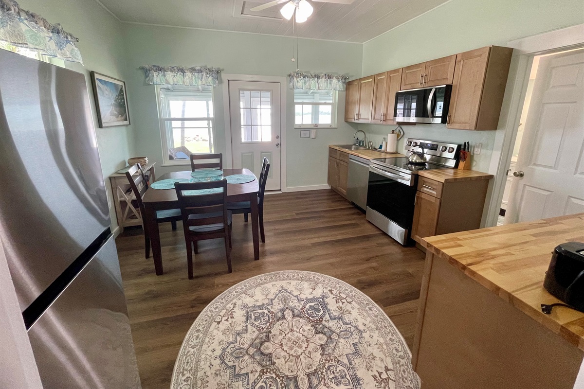 Spacious Kitchen Equipped with Dishwasher