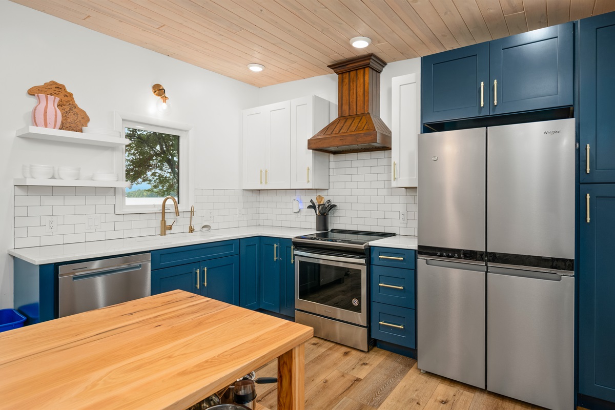 Cook Together in a Modern Kitchen