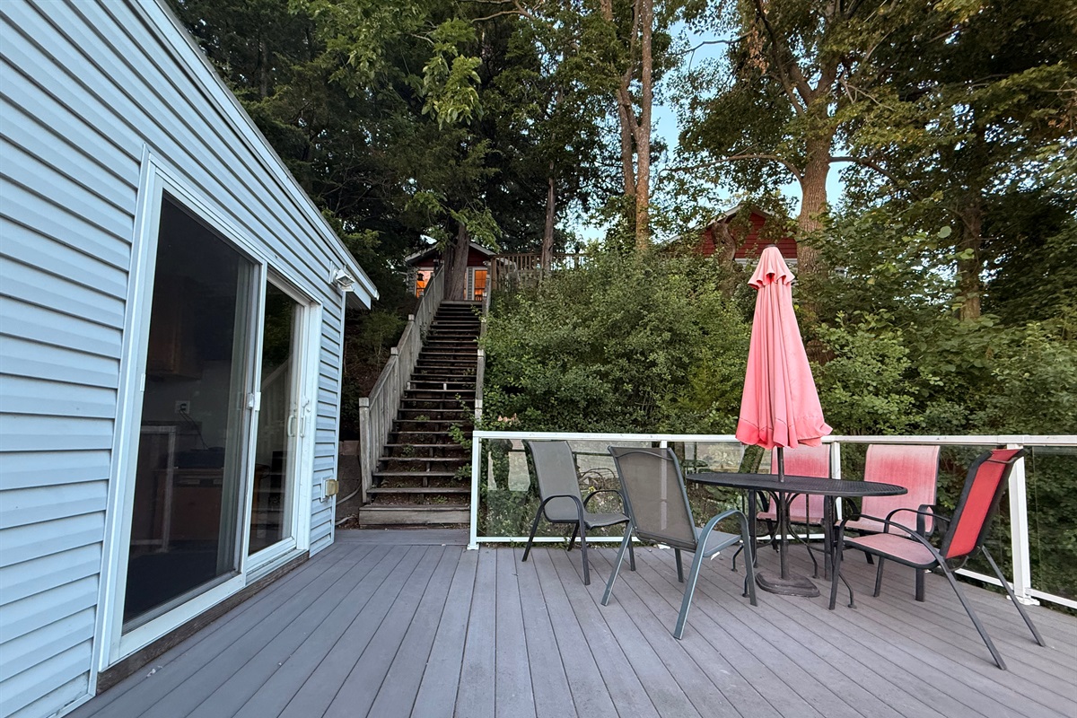 deck area