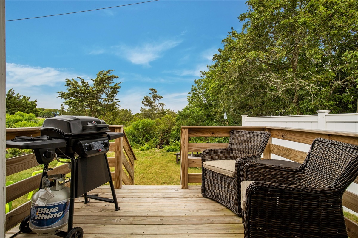 Suite D - BBQ - Grills outside Each Suite