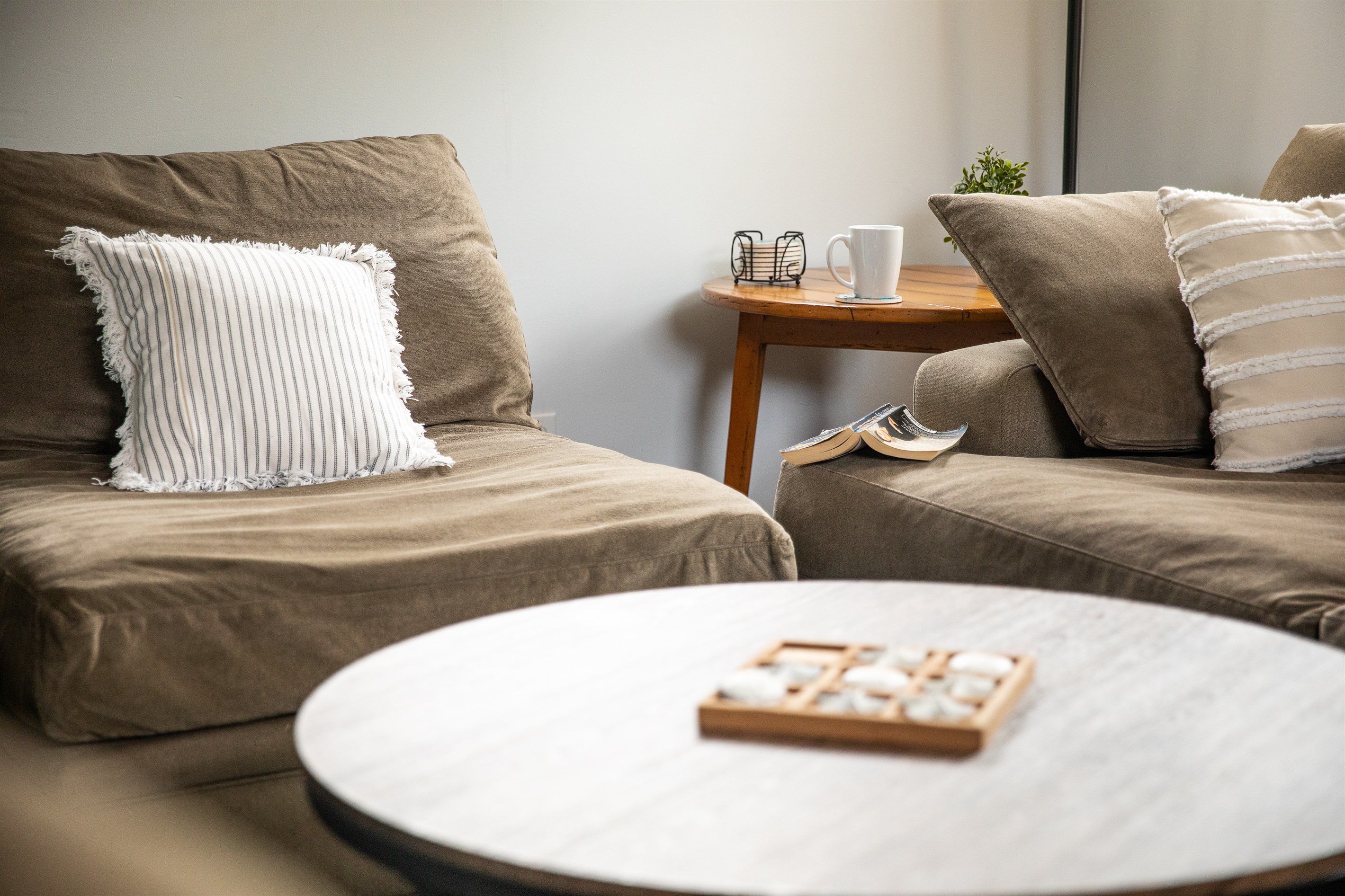 Relax, recharge, and enjoy unhurried downtime in the family room made for lounging together.