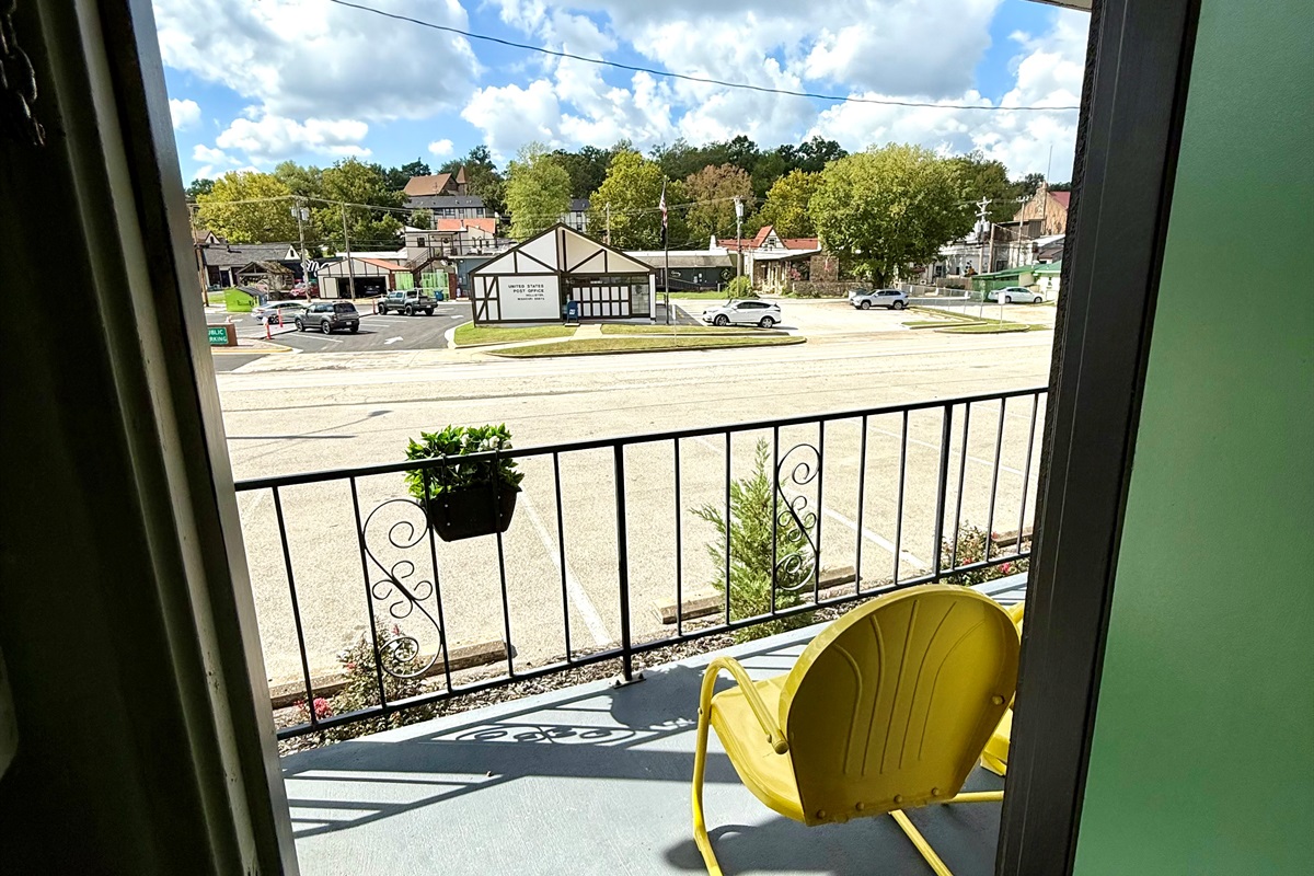 View from your room.