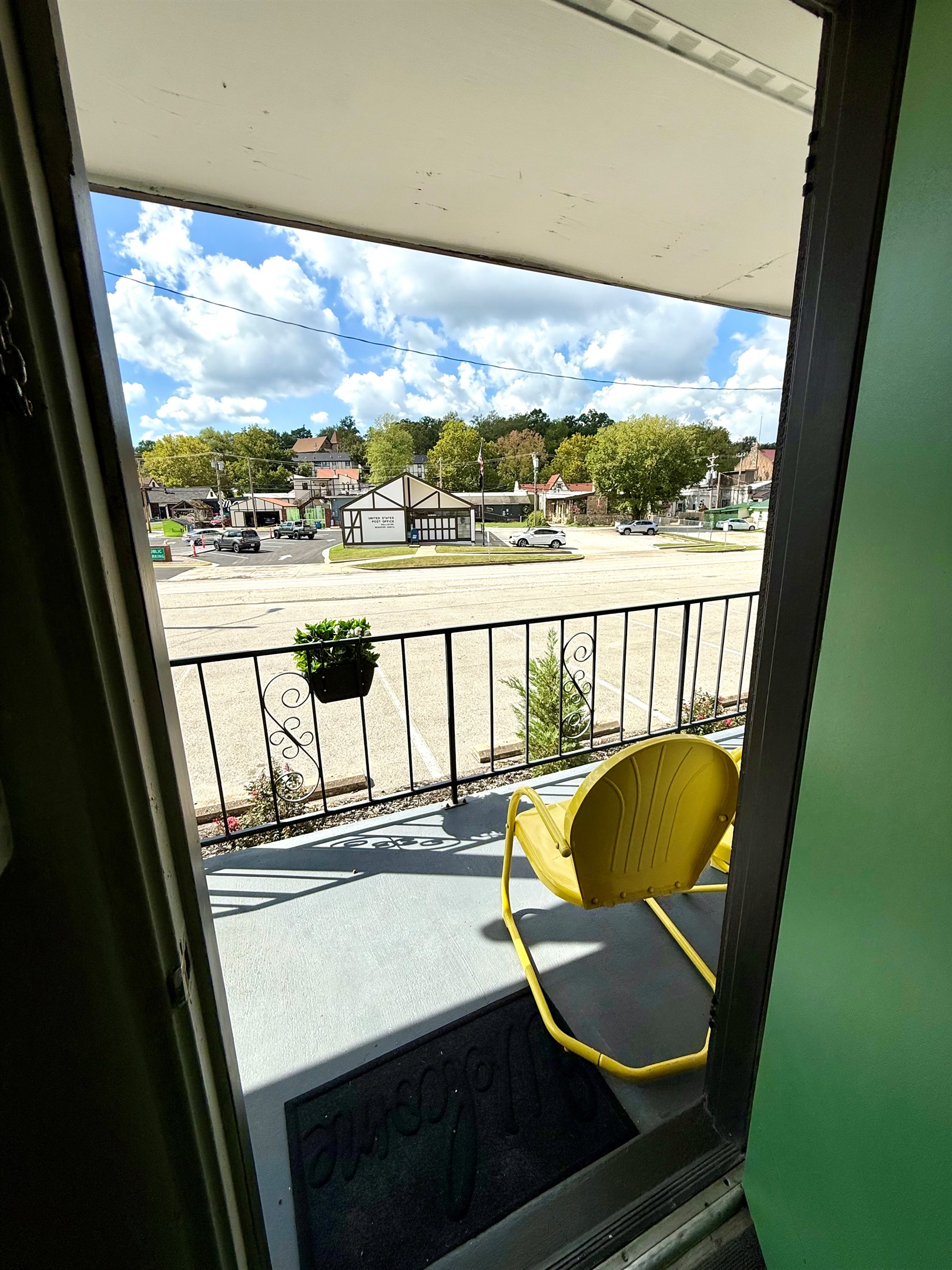 View from your room.