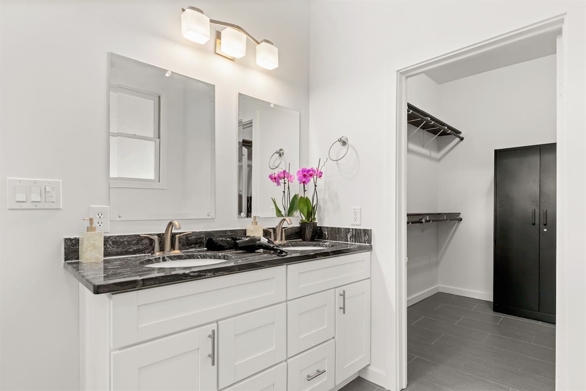 Refresh and rejuvenate in our sparkling clean bathroom, complete with plush towels and all the essentials for a pampering retreat.