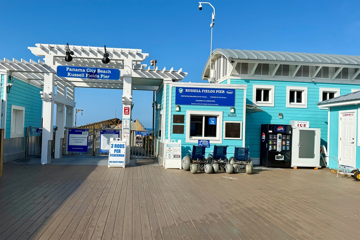City Pier just steps away