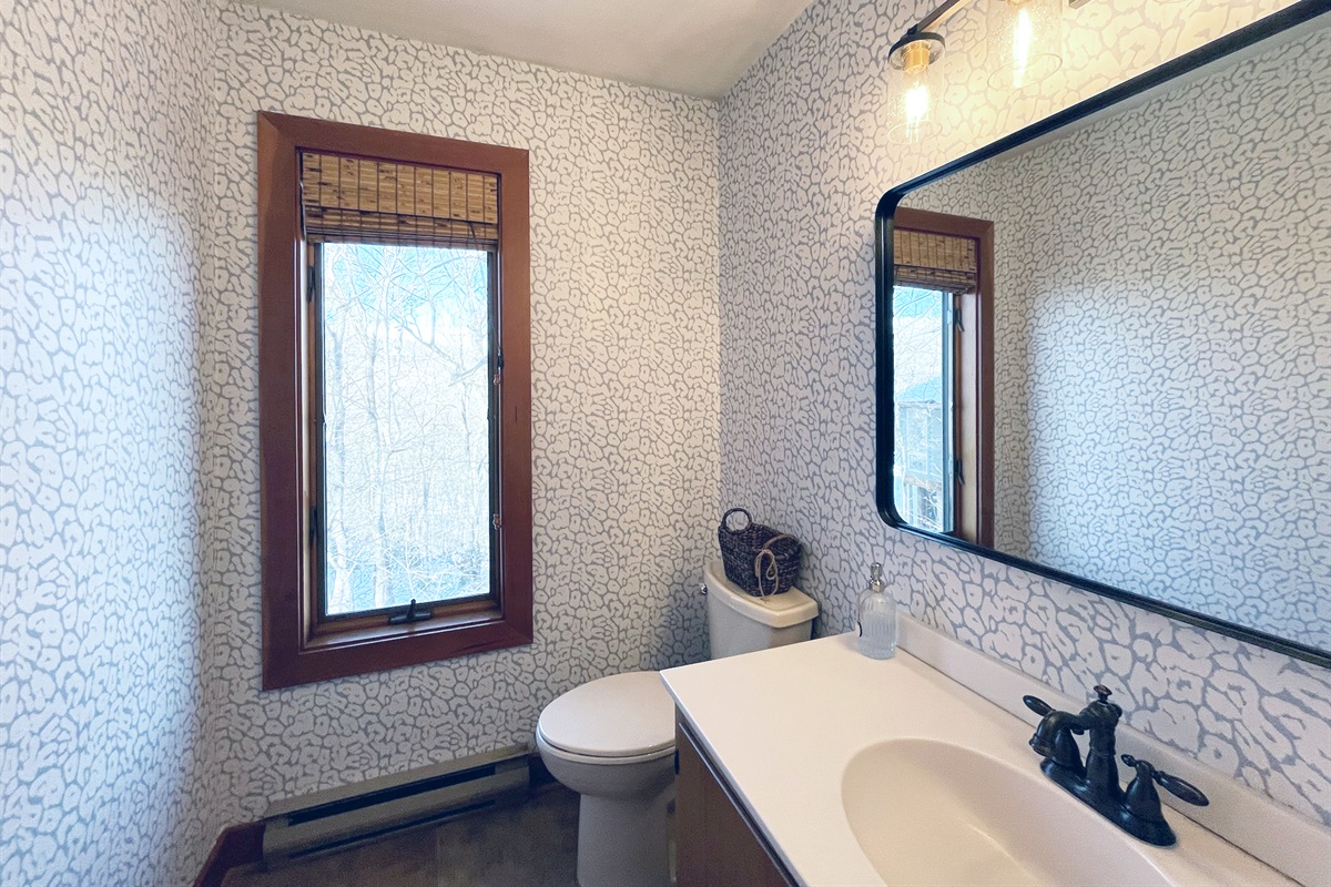 Upstairs Half Bathroom