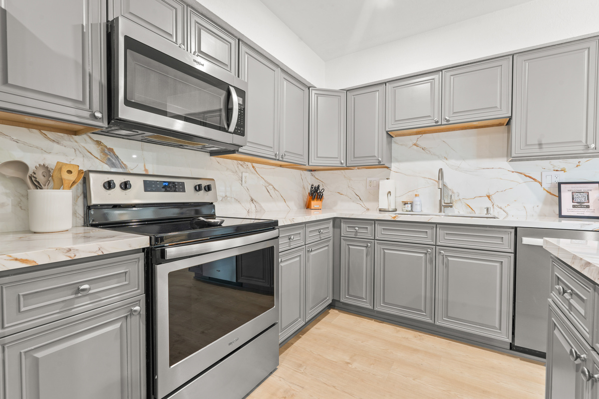 Open-concept living and dining with plenty of space to spread out