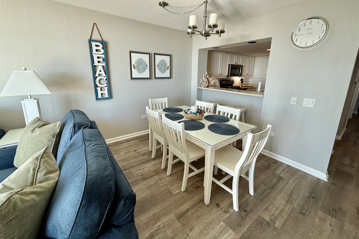 Dining Area Seats Six