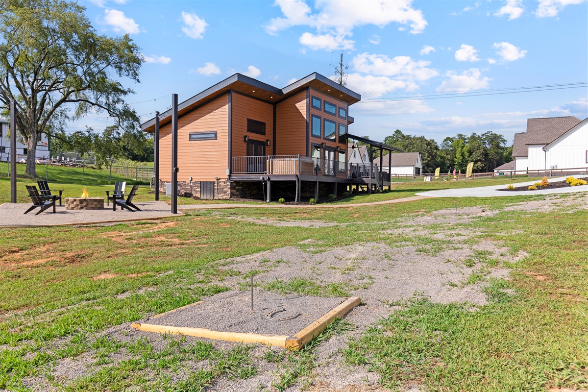 Front with Firepit