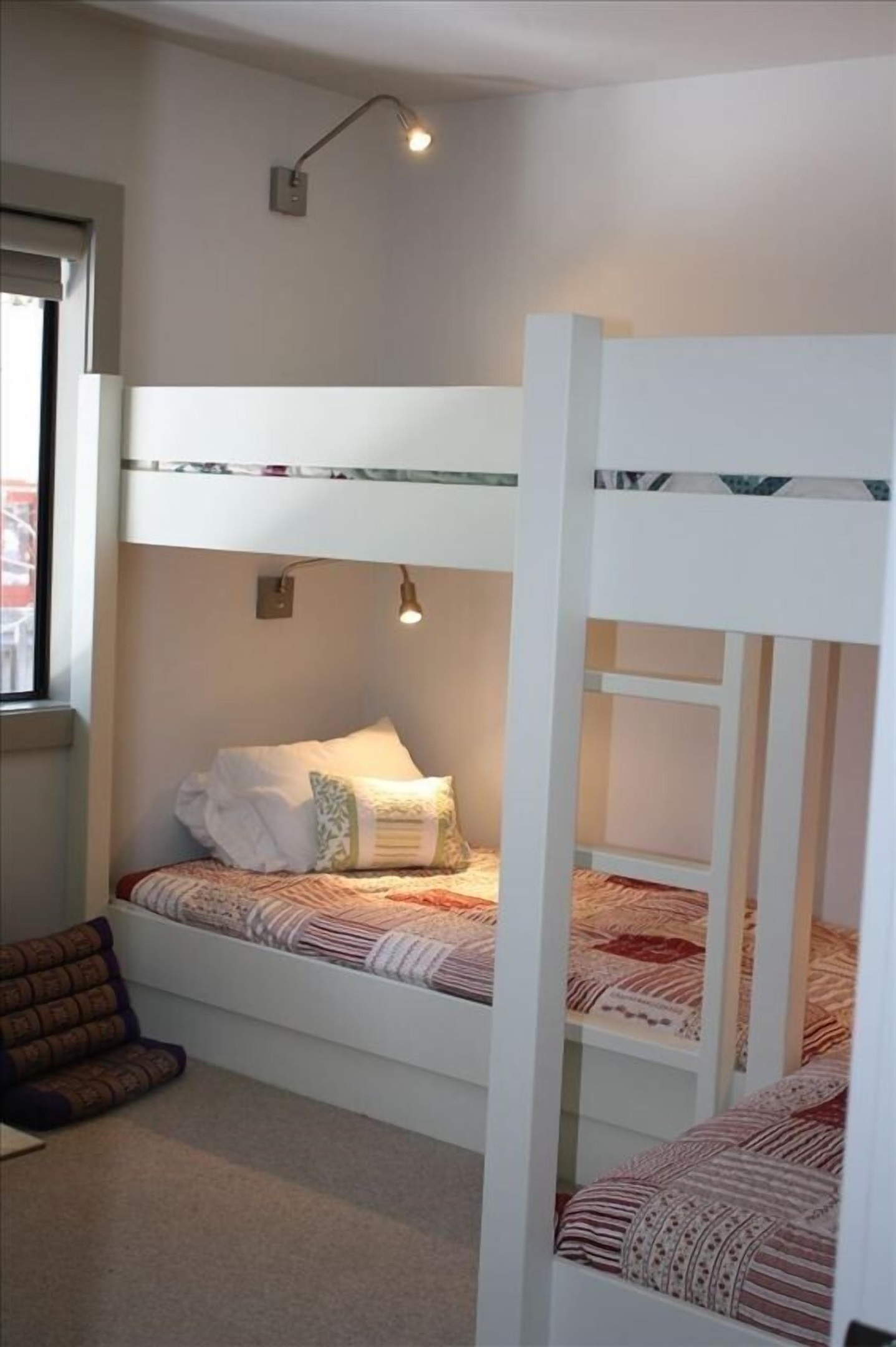 3rd guest room with built in bunk beds that sleep four