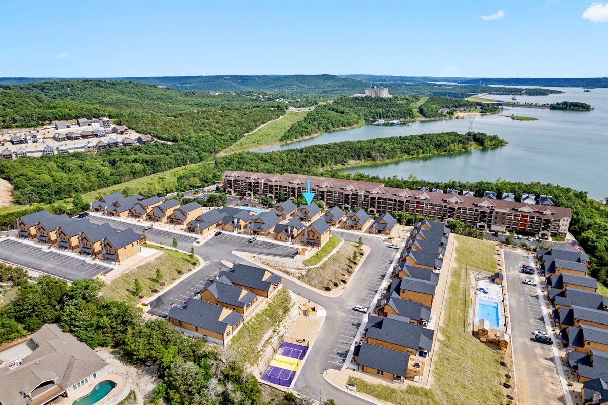 Your home right next to the indoor and outdoor community pool!