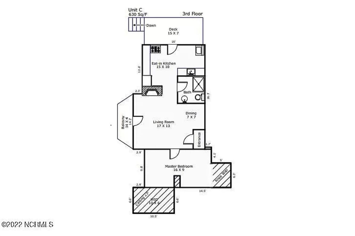 A large spacious floorplan that flows.