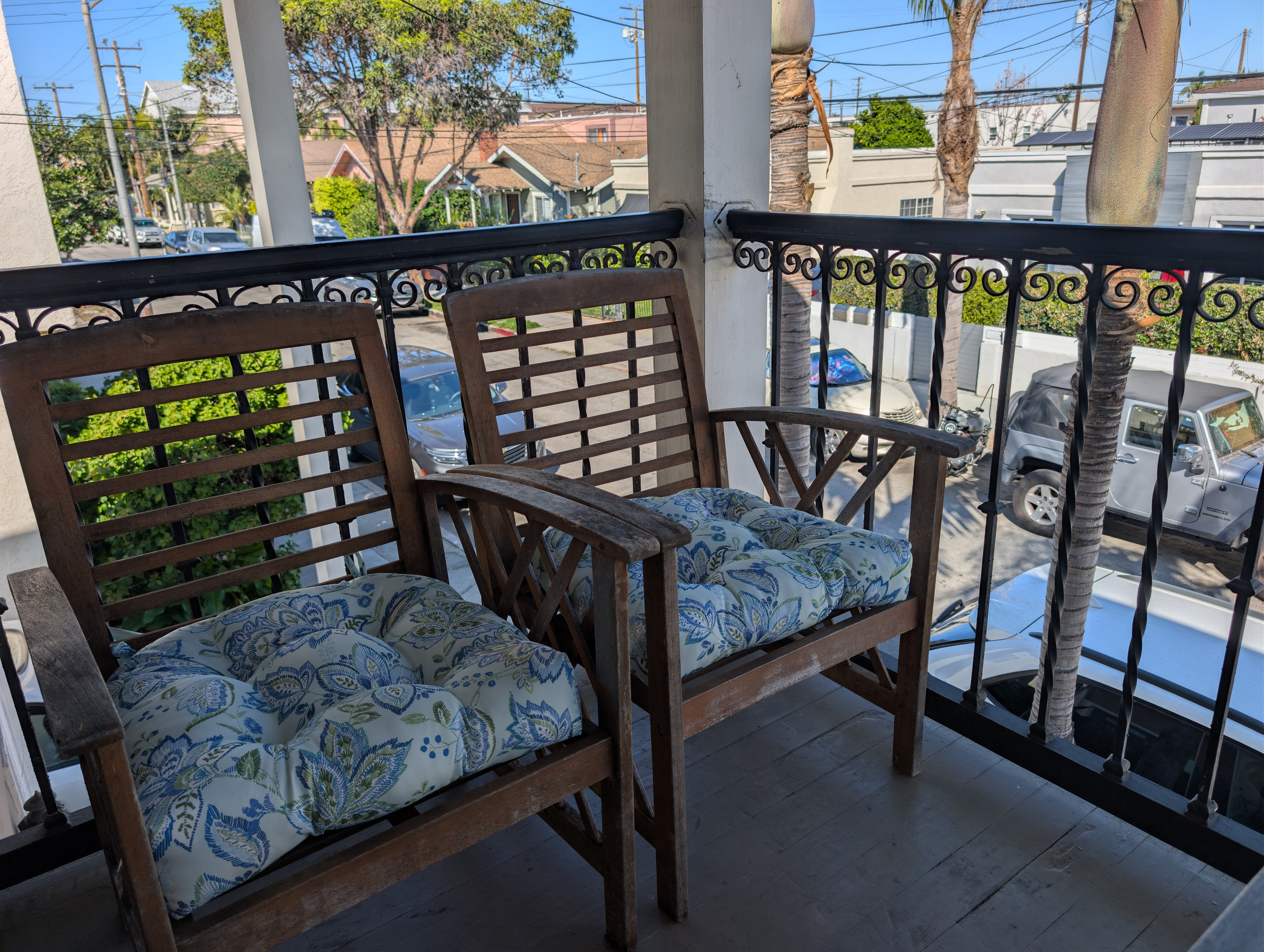 Take a seat, soak in the neighborhood views.