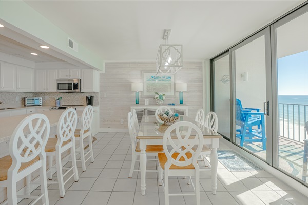 Dining Room and Bar Seating