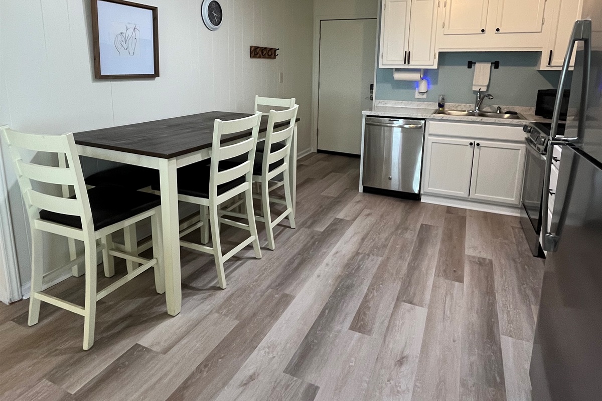 Kitchen and Dining Table