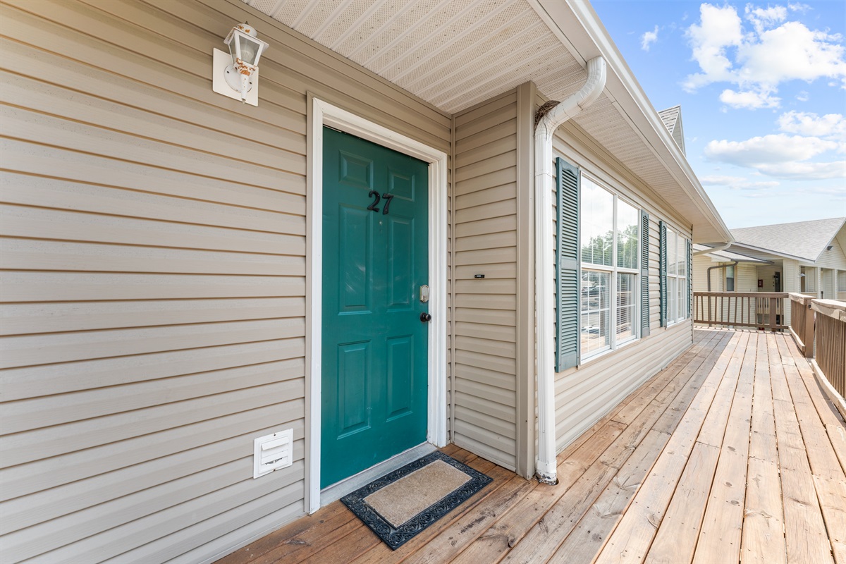 Your private top-floor entry adds a little extra peace and separation once you’re home for the evening.