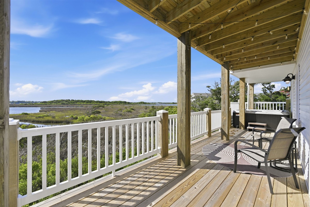 Plenty of outdoor space to relax, reconnect, and soak in the views