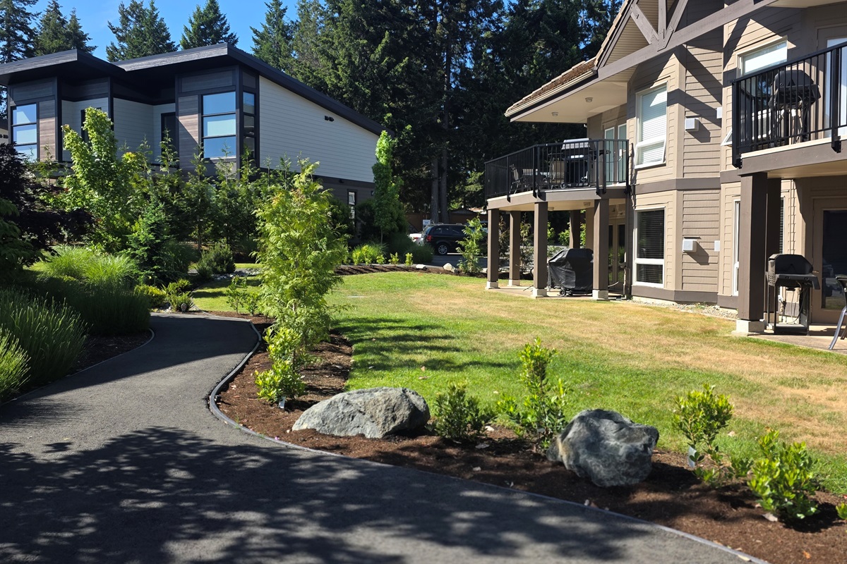 Unit A. Covered Patio. Natural Gas BBQ. Lots of green space.