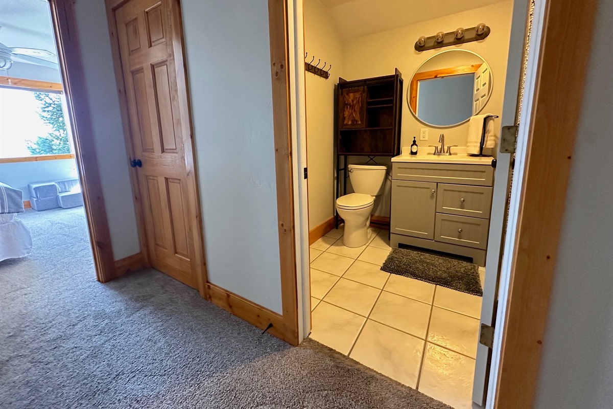 Unit B first full bathroom