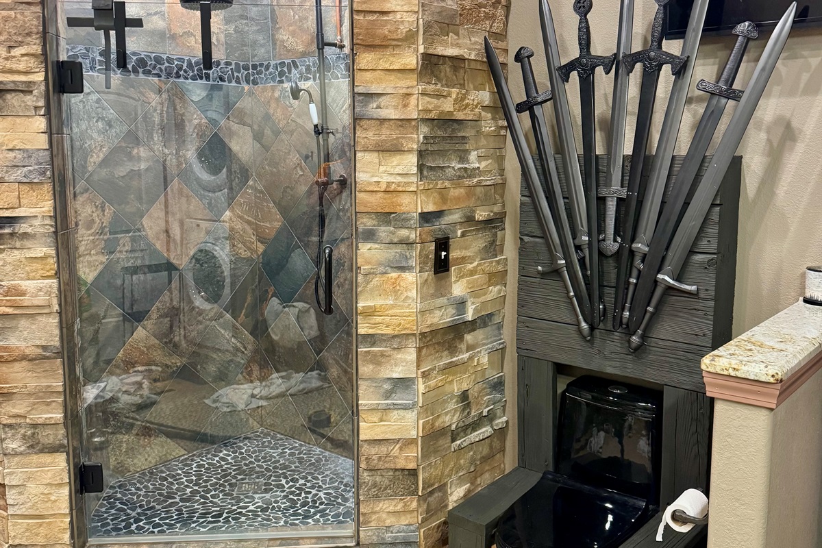 Game of Thrones shower